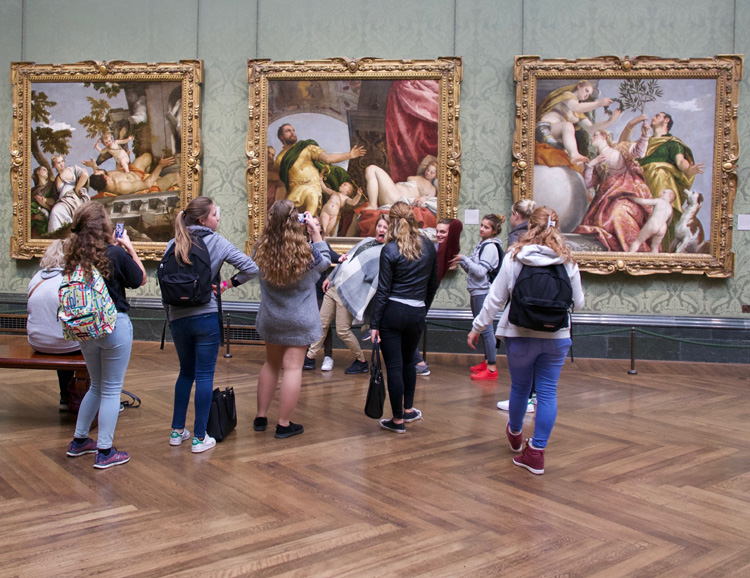 Neil Sloman Photography Art Appreciation at The National Gallery