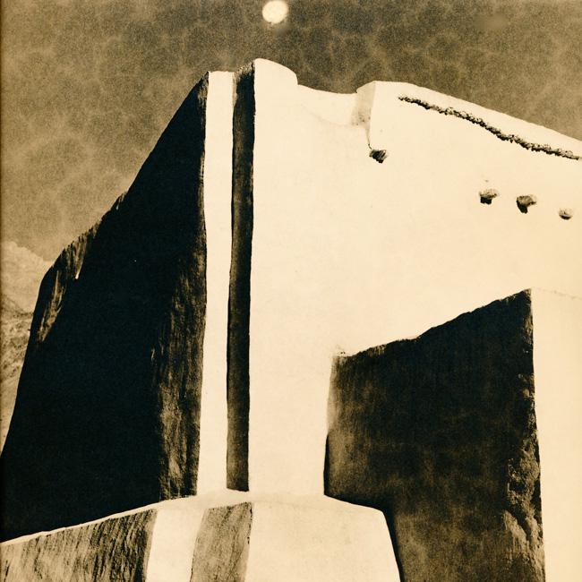Neil Sloman Photography Tabo Monastery Lith print with chemical sky